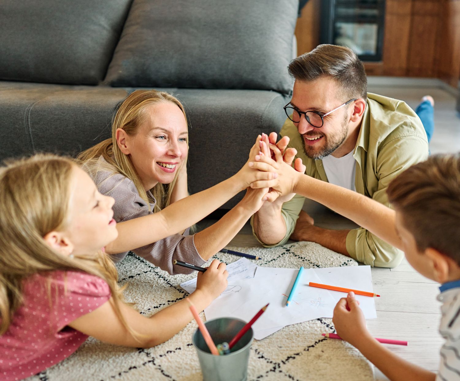 Engage in family activities together.