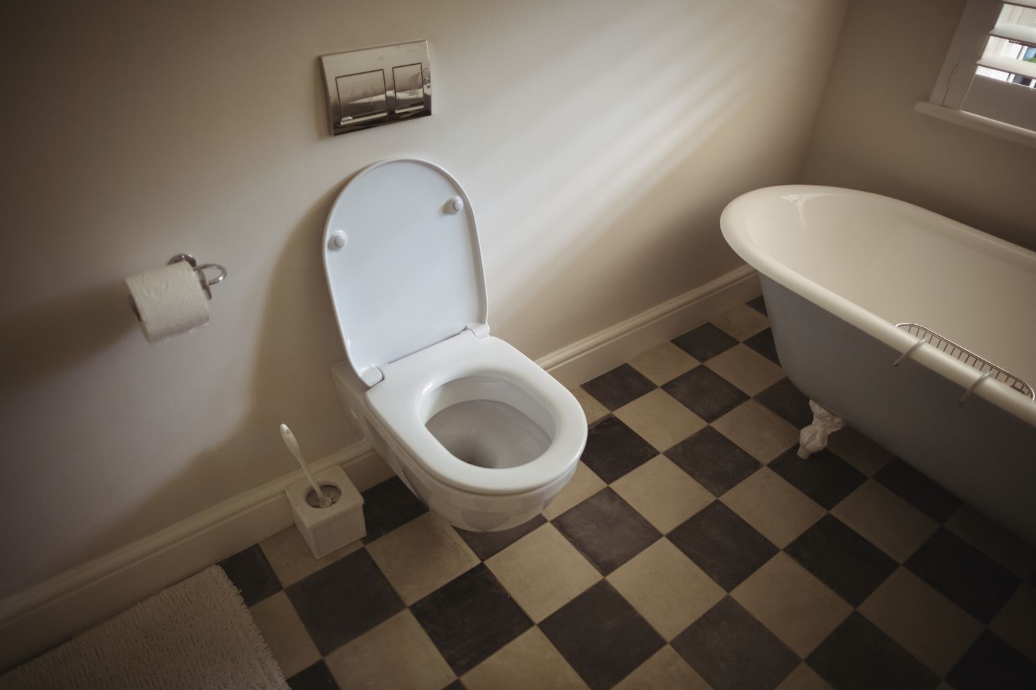 The toilet keeps running.