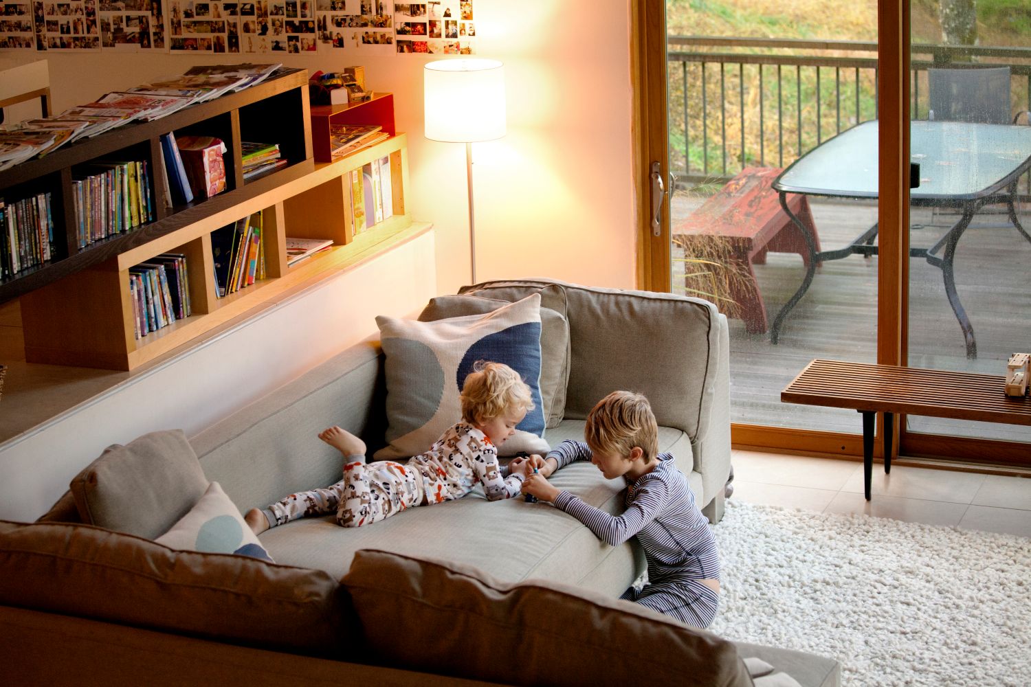Having young children in the house